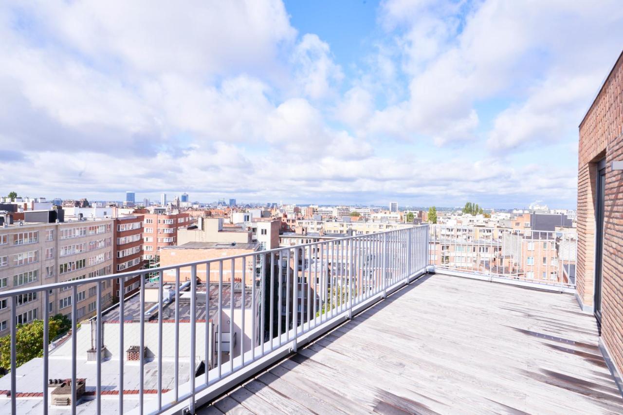 Ferienwohnung Diamant Penthouse Brüssel Exterior foto