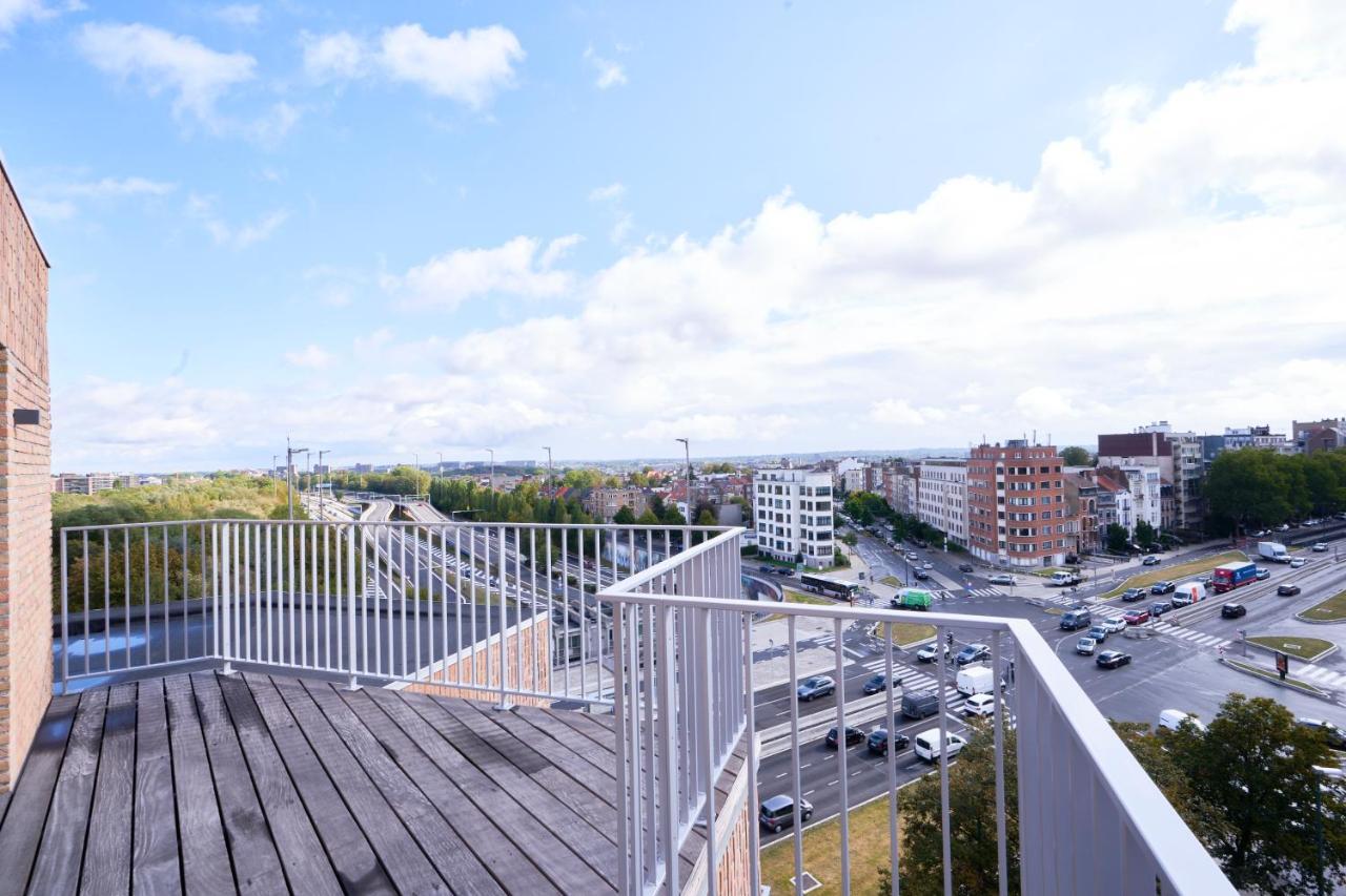 Ferienwohnung Diamant Penthouse Brüssel Exterior foto